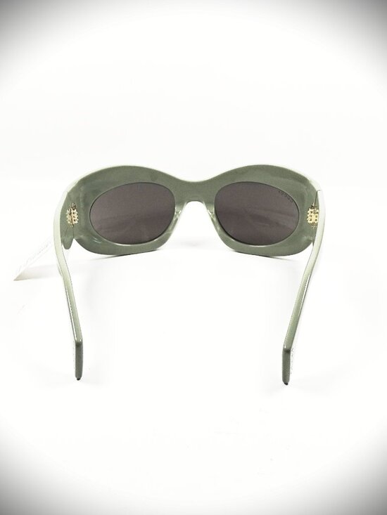 GUCCI GG 1463S 004 Light Sage Frame Gray Lens 55-23-125 M Sunglasses main image 7